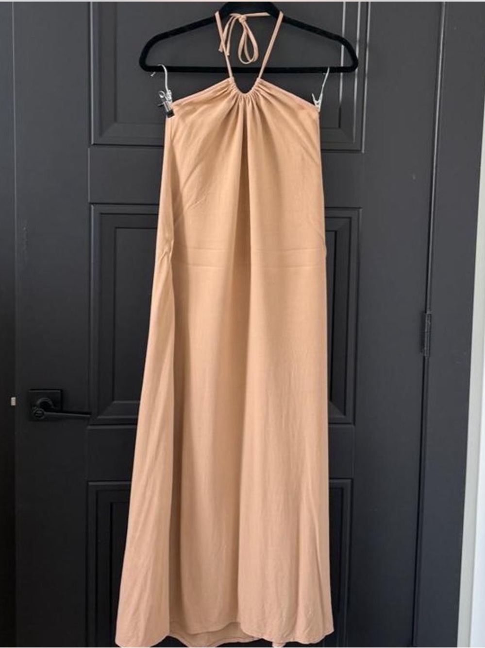 Etxart & Panno Halter Maxi Dress